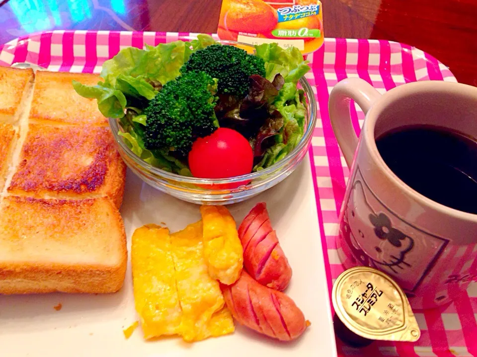 今日の朝御飯(๑´ڡ`๑)|ちゃたままさん