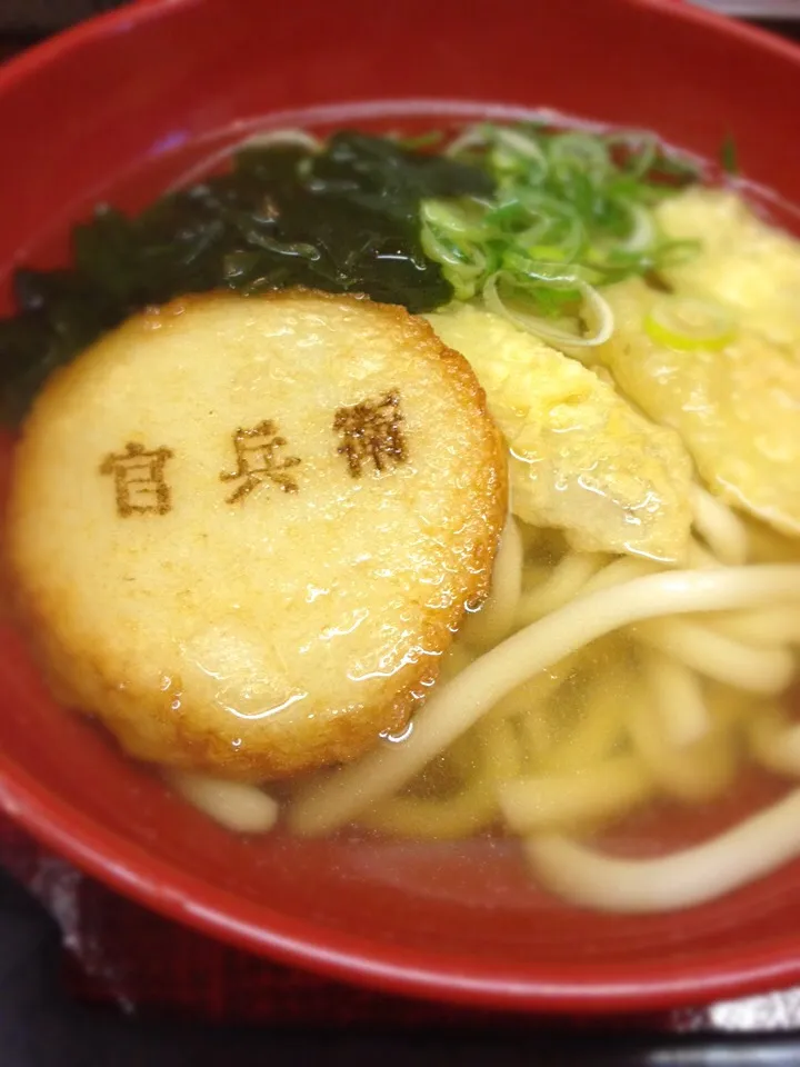 Snapdishの料理写真:博多官兵衛うどん 2015.1.16|tarqarさん