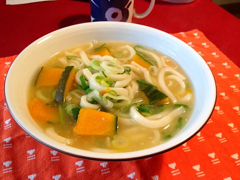 生姜・酒粕入り♡ 葛でとろ〜り 讃岐うどん|なほこさん