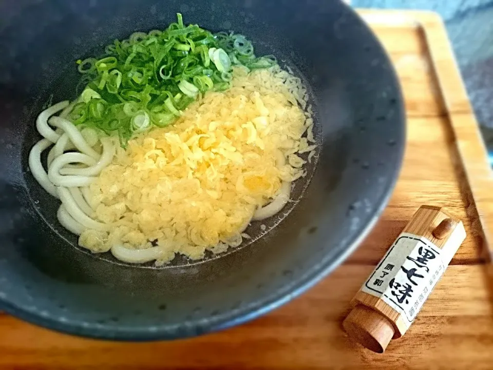 冷凍うどんと、冷凍天かすで、簡単たぬきうどん❣|yokoさん