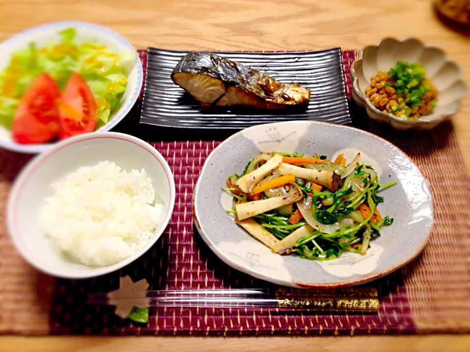 今日のお夕飯＊1/16|ゆきぼぅさん