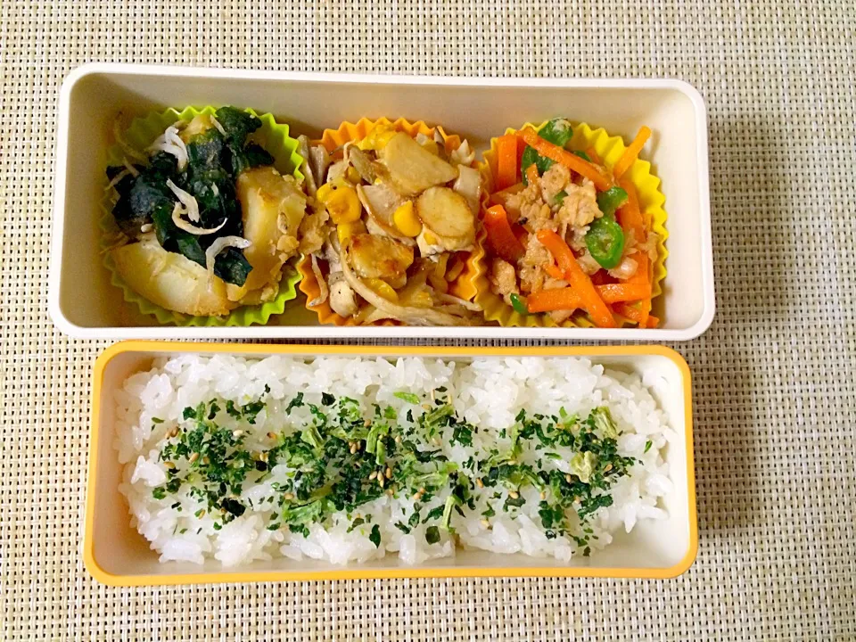 Snapdishの料理写真:本日のお弁当|satchさん