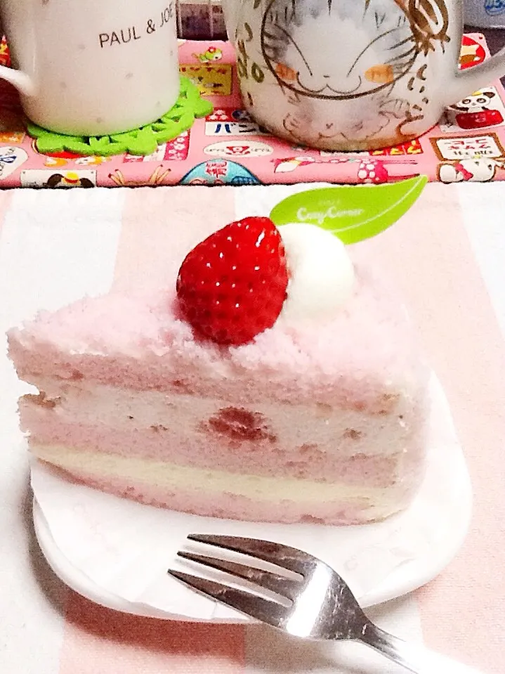 ふわふわ苺ケーキ|さとう かおりさん