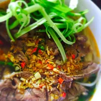 Snapdishの料理写真:Bun bo - Beef noodle - Central VN style|up2609さん