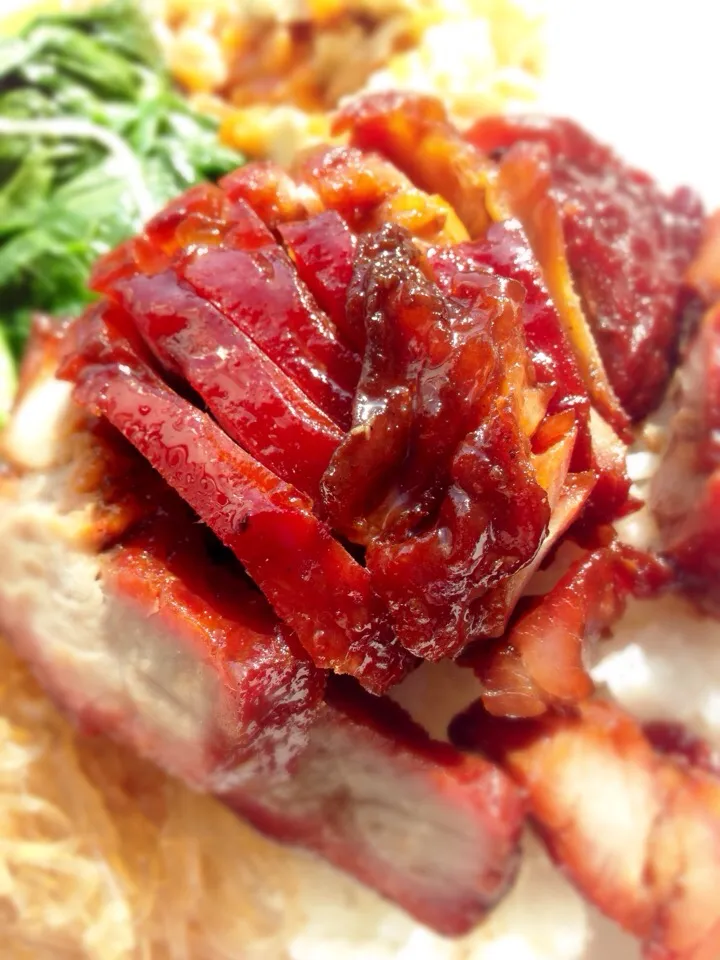 Chimes Roasted Pork with Rice|Sam: photos by iPhoneさん