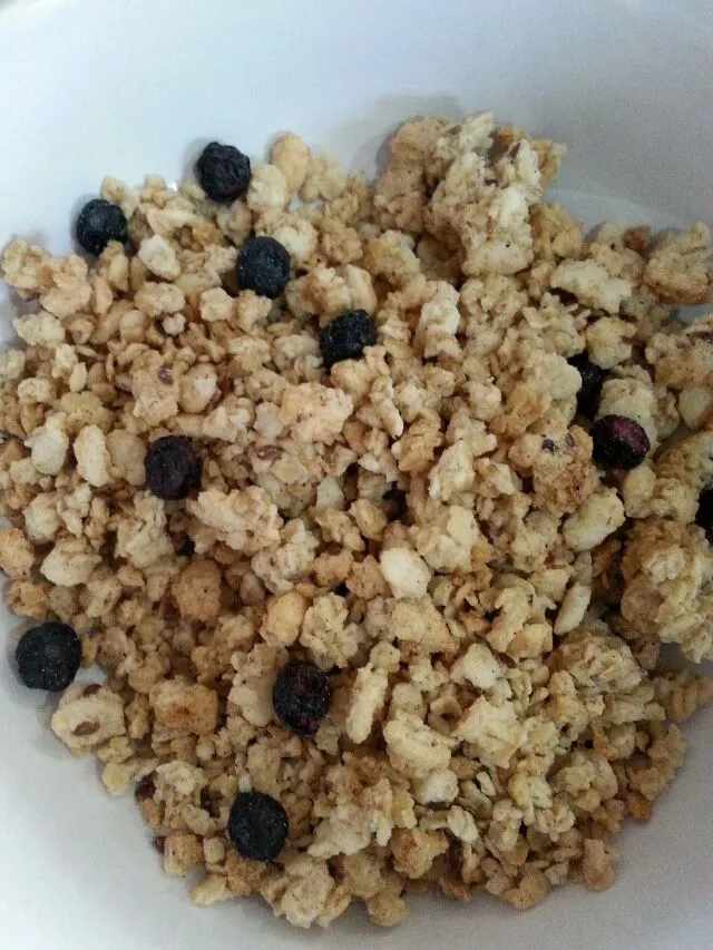 blUeberry flax granola.|Polly Gelfusoさん