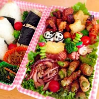 Snapdishの料理写真:行楽弁当🍙|akiさん