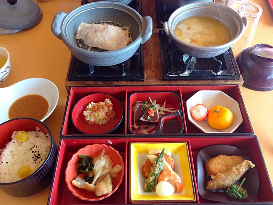 仙巌園   昼食|ゆきさん