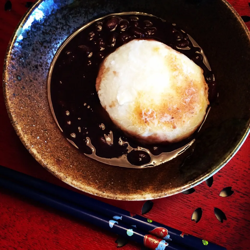 焼き餅入りぜんざい|ちあきさん