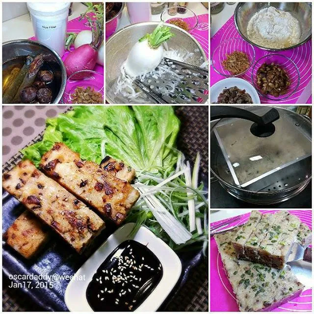 Homemade Chinese Steamed Radish Cake (Lo Bak Gou)【臘味蘿蔔糕】|Gavin Wong (香港の人々)さん