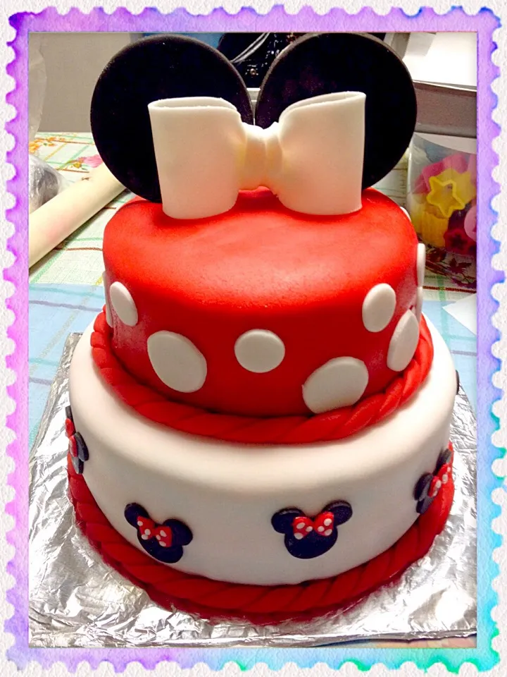 Minnie Mouse Cake|jack tadeoさん