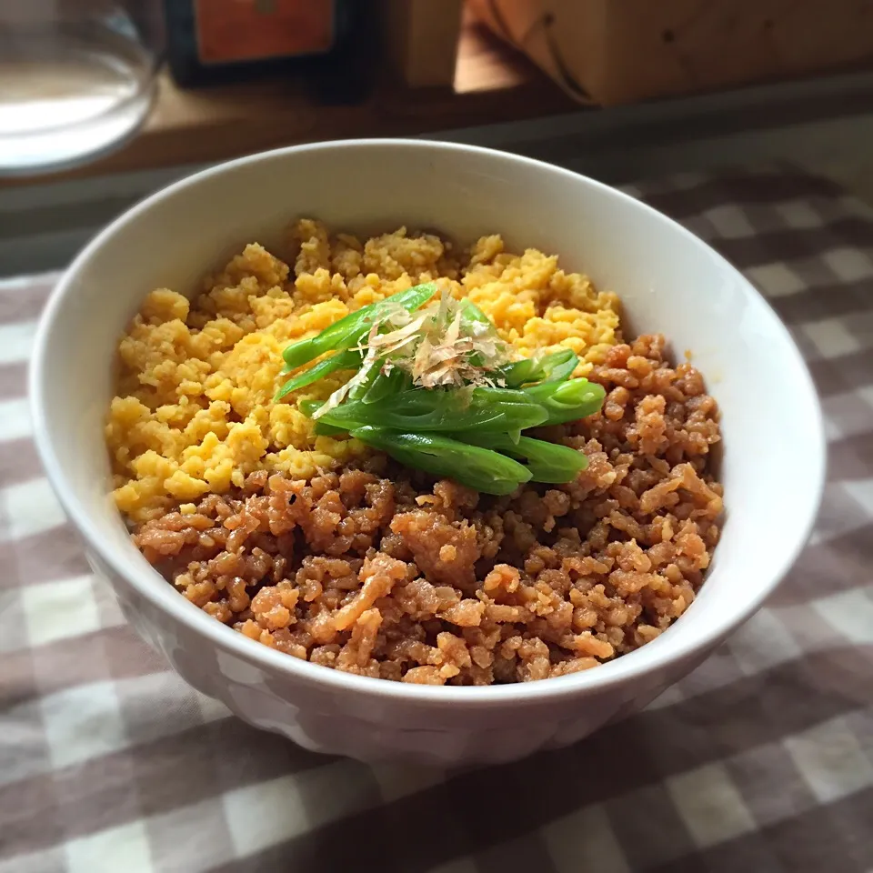 三色そぼろ丼|Sachiyo Tanakaさん