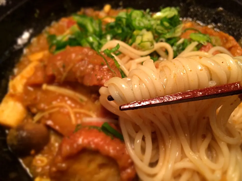 仙台麩と牛挽肉の出汁カレー温めん4|半田手延べそうめんの店 阿波や壱兆さん