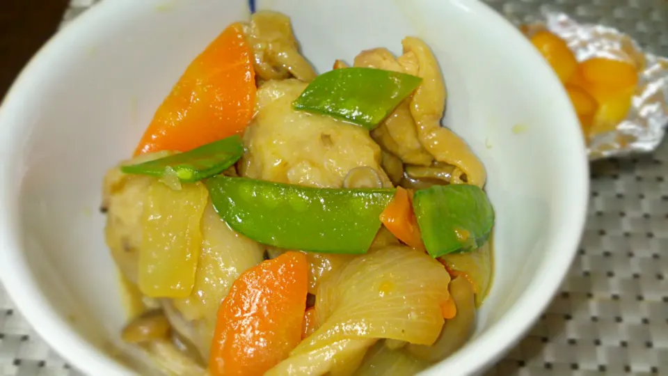 里芋と鶏肉の煮物|つきやぶさん