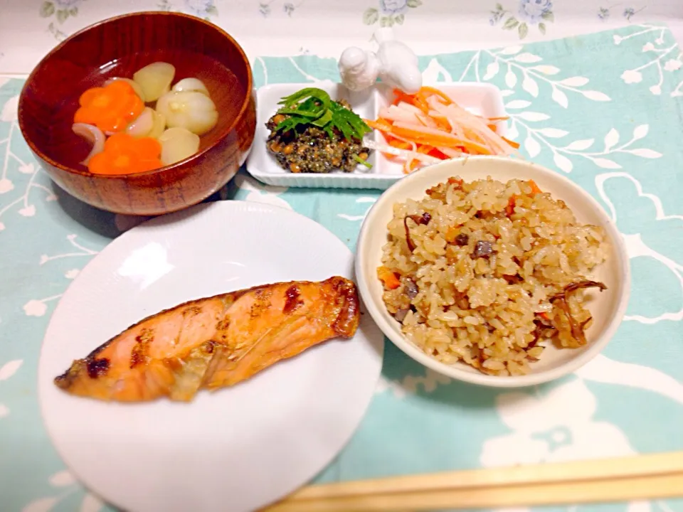 朝食みたいな晩御飯|やまもささん