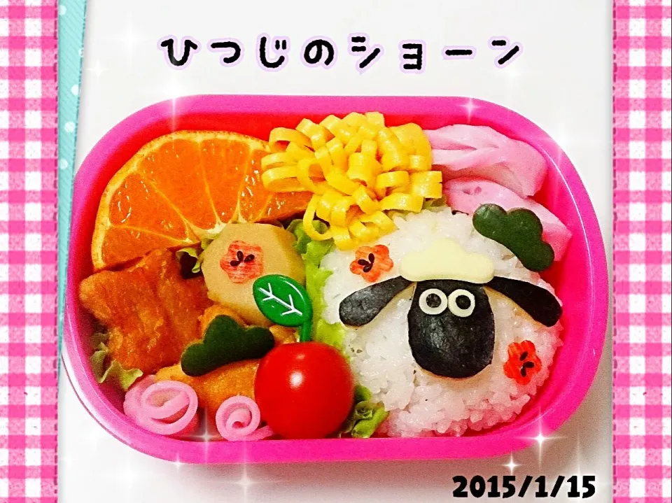 ひつじのショーンお弁当|ﾃｨｯｷｰ＆ﾐｭﾌｨさん