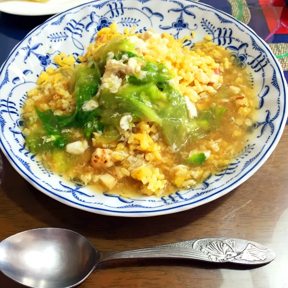 あんかけエビチャーハン|さちさん