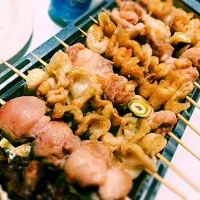 Snapdishの料理写真:お家で焼き鳥❤️|Rachelulululuさん