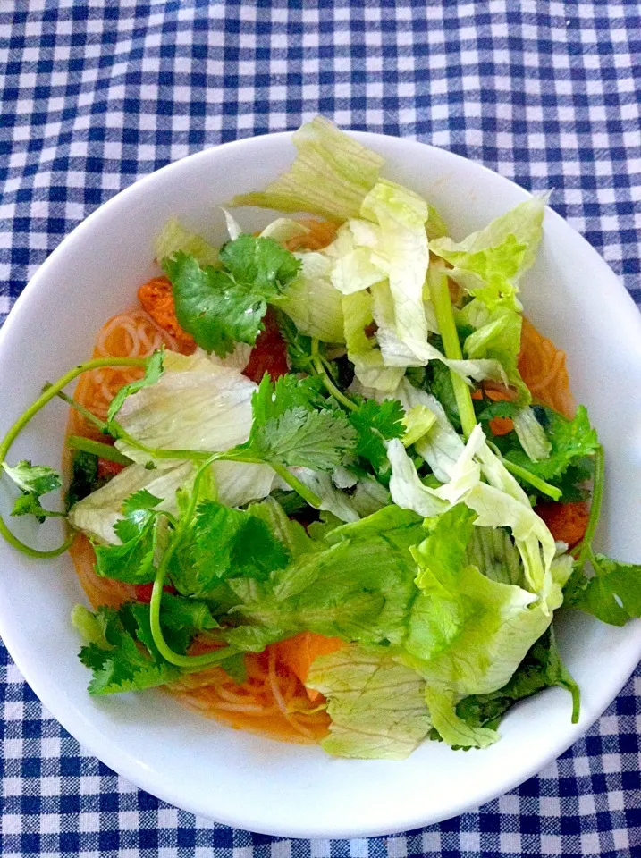 Tomato Crab Rice Noodles|melissaさん