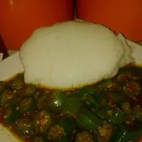 pap n okra .p #proudly African#zimbabwe|faithさん