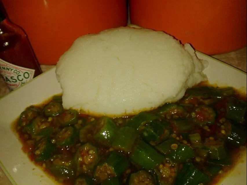 pap n okra .p #proudly African#zimbabwe|faithさん