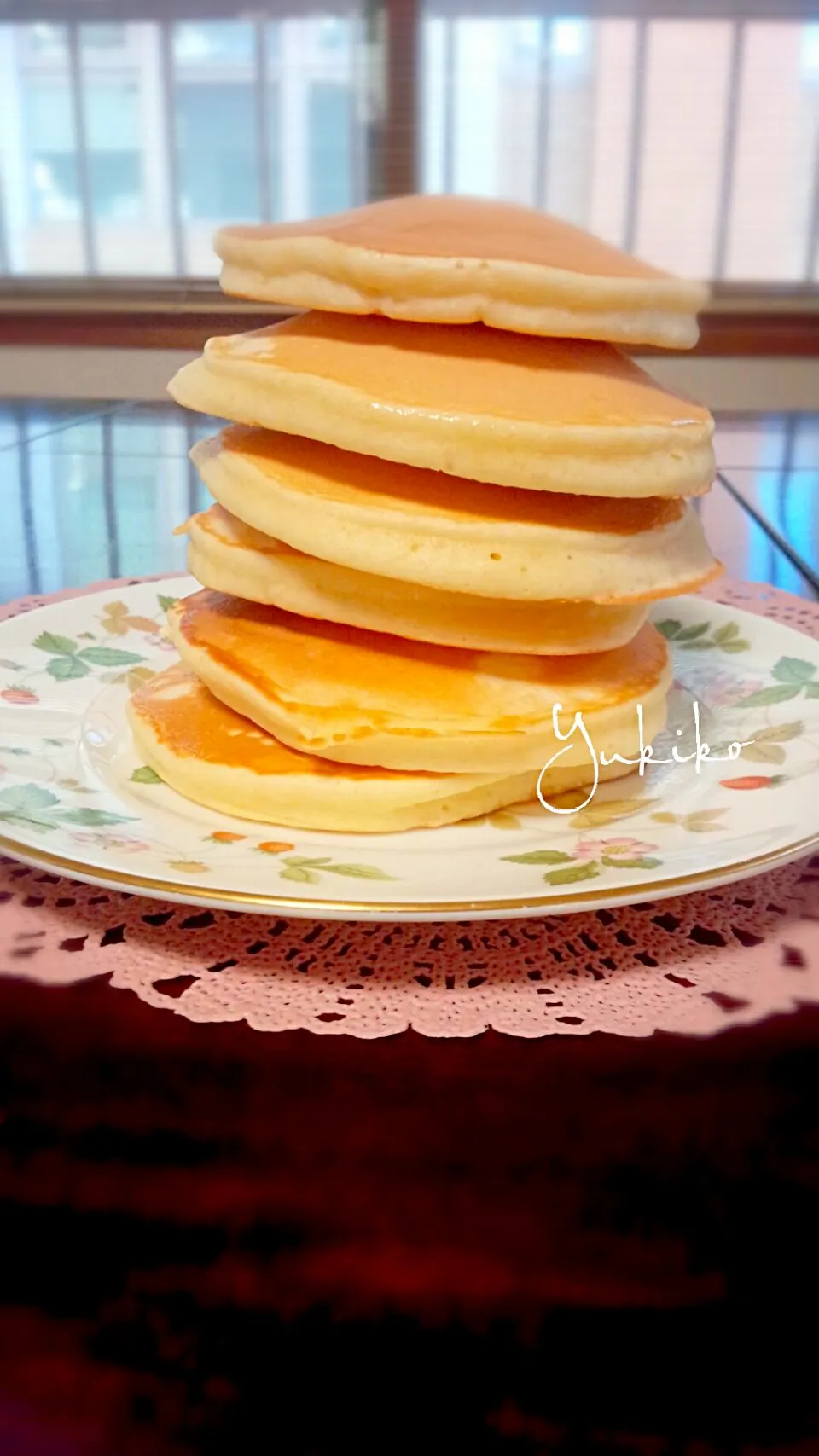 ふわふわホットケーキタワー☆|ゆきこさん