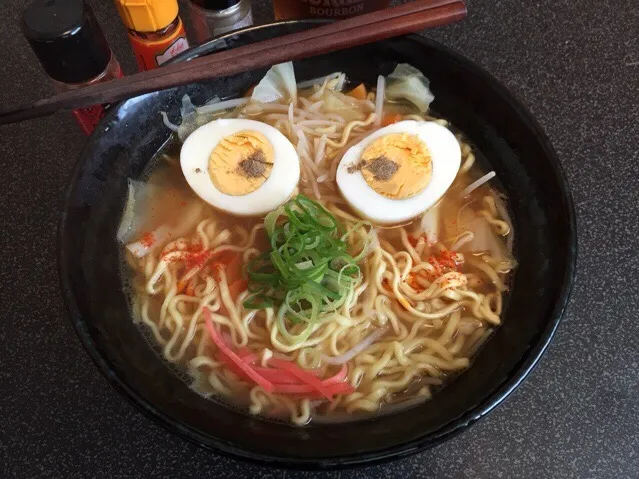 マルちゃん正麺、味噌味❗️ʕ̡̢̡*ϾεϿ*ʔ̢̡̢✨|サソリさん