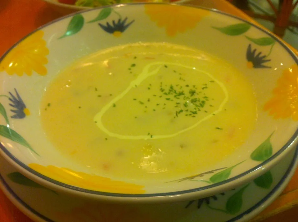 Seafood chowder soup|skyblueさん