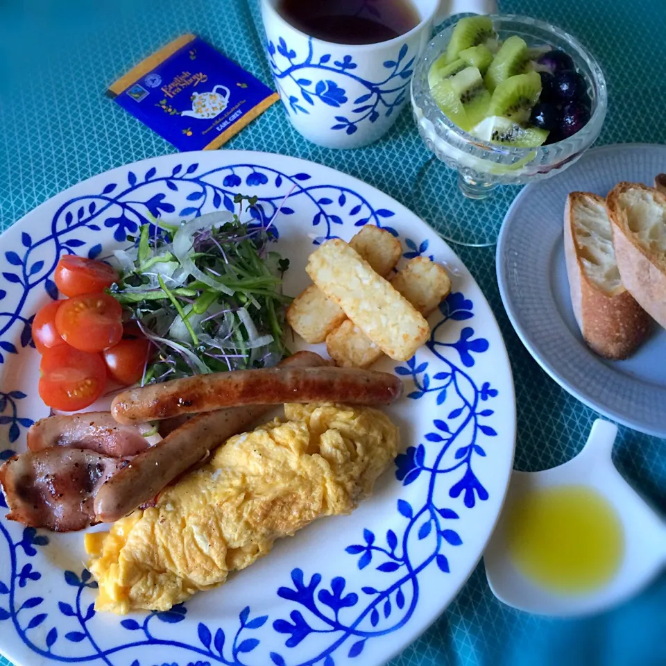 今日の朝ごはん|ぺんぎんさん