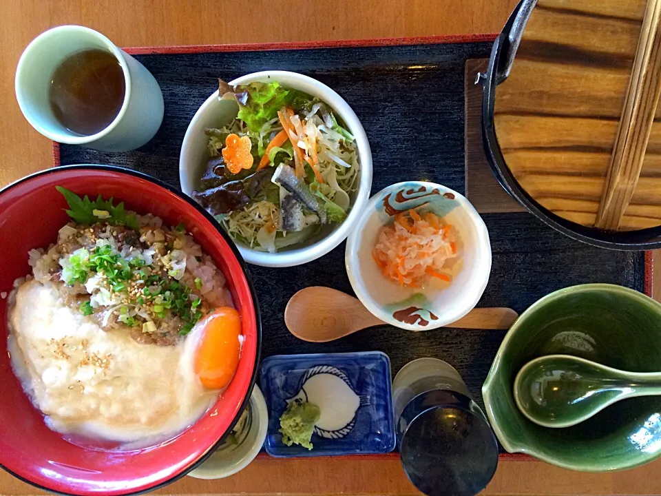 あじのなめろう☆とろろかけ定食☆|yukoさん