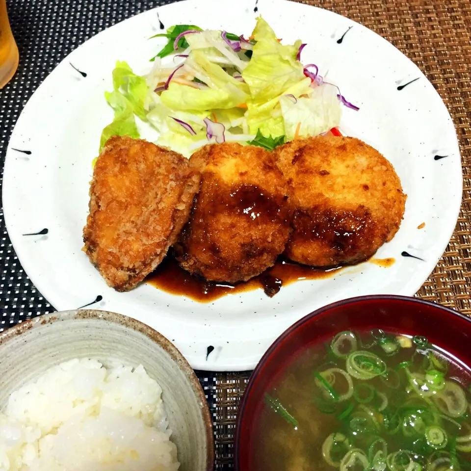 コロッケ定食|さちさん