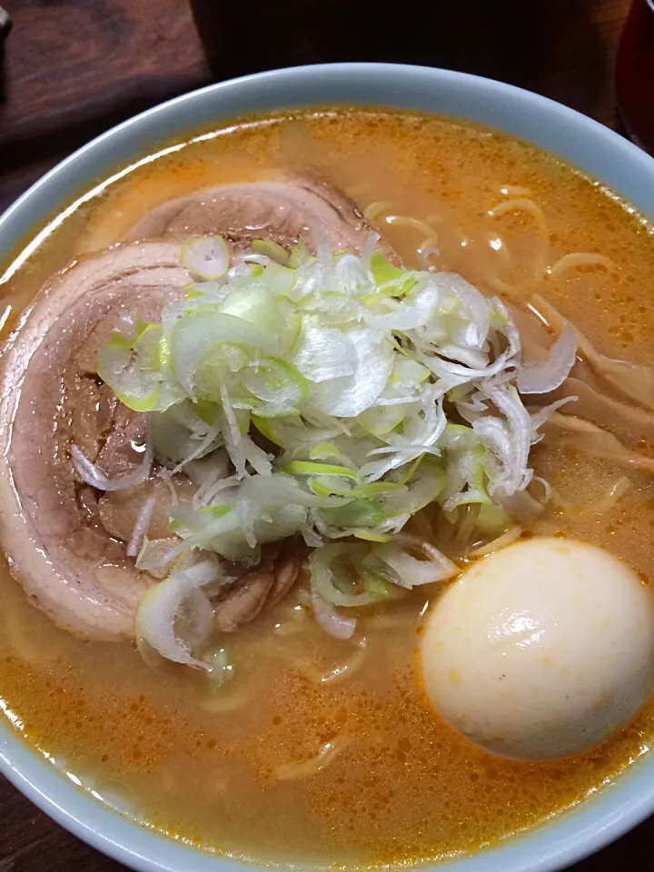 ネギ味噌チャーシュー麺|hiroさん