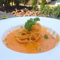 Spaghetti Salmon Pink Sauce|groupgrpさん