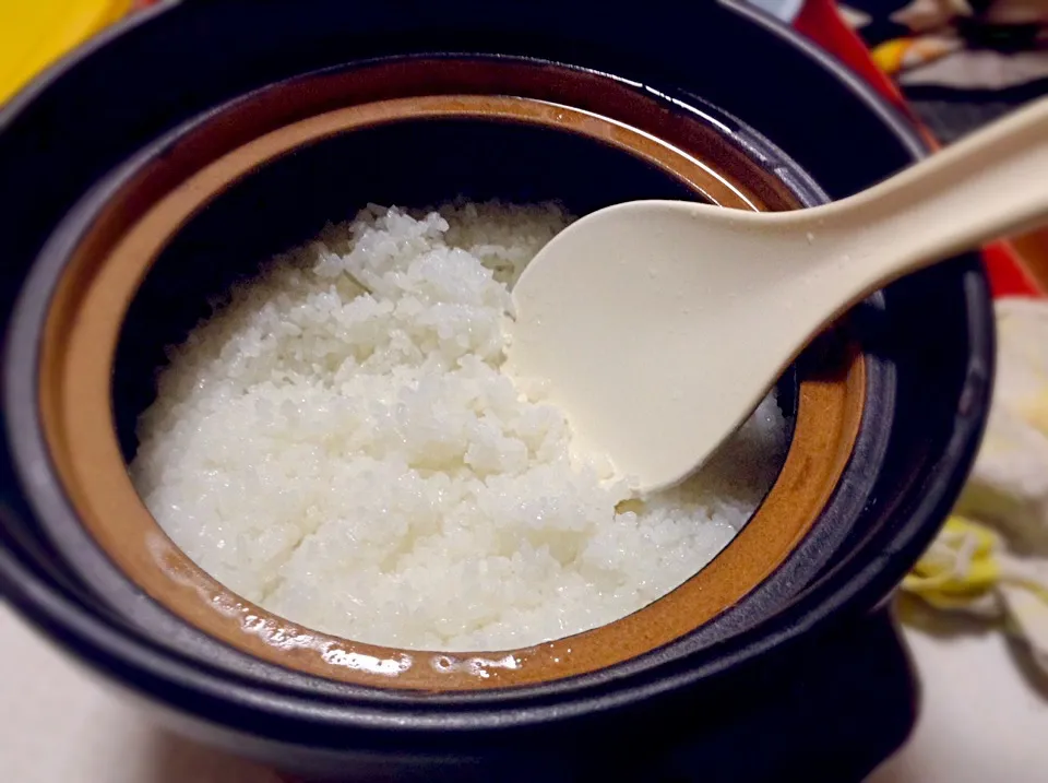 精米したて土鍋のご飯|Takeshi  Nagakiさん