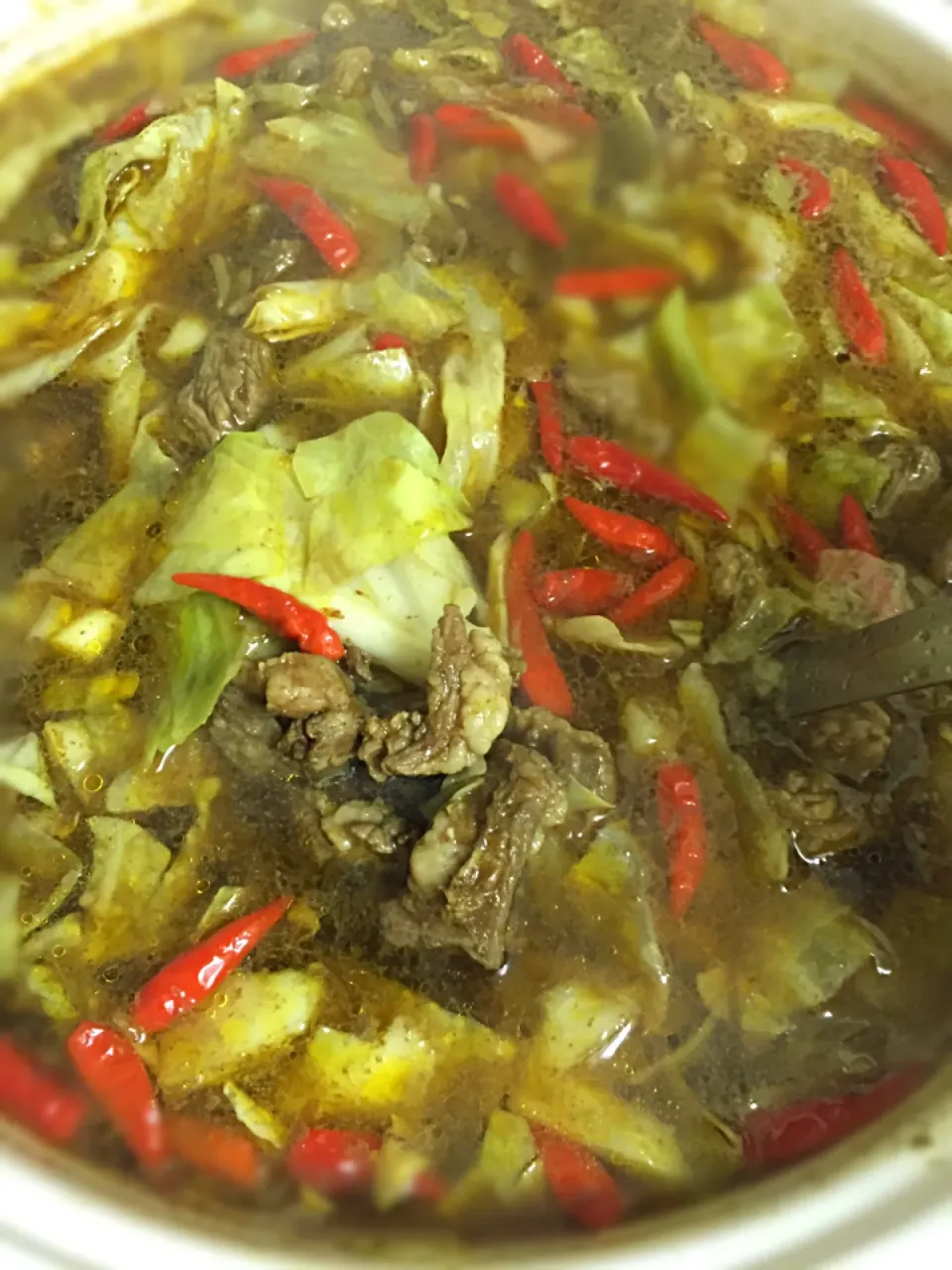 Tongseng Kambing (lamb curry soup with sweet soy sauce)|Amia Ersantiさん