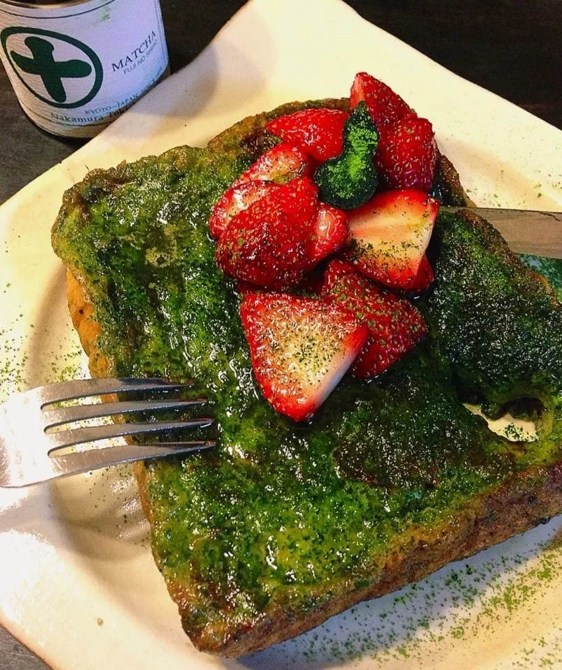 Matcha French Toast抹茶フレンチトースト|romieさん