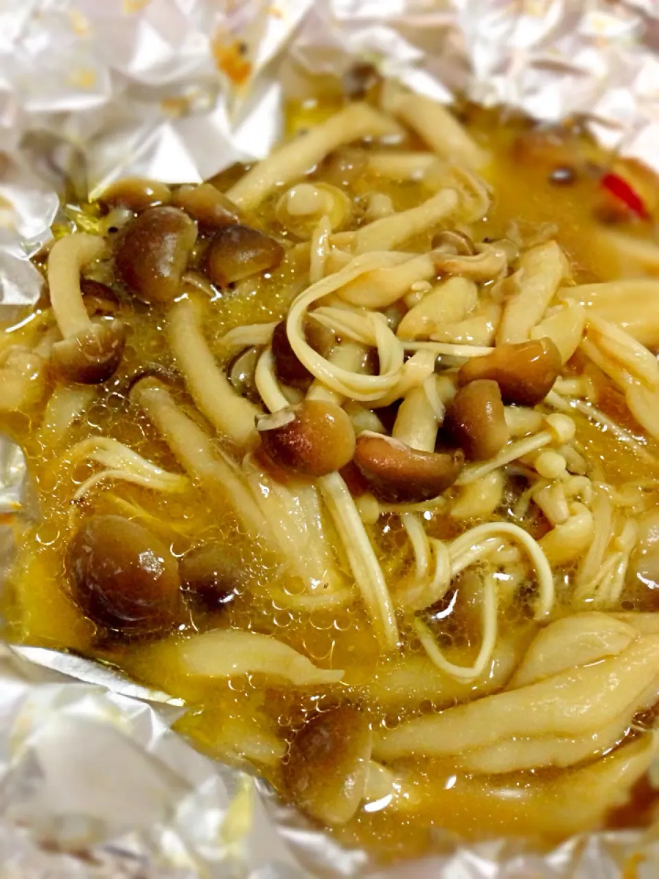 Foil baked miso mushrooms|coxiella24さん