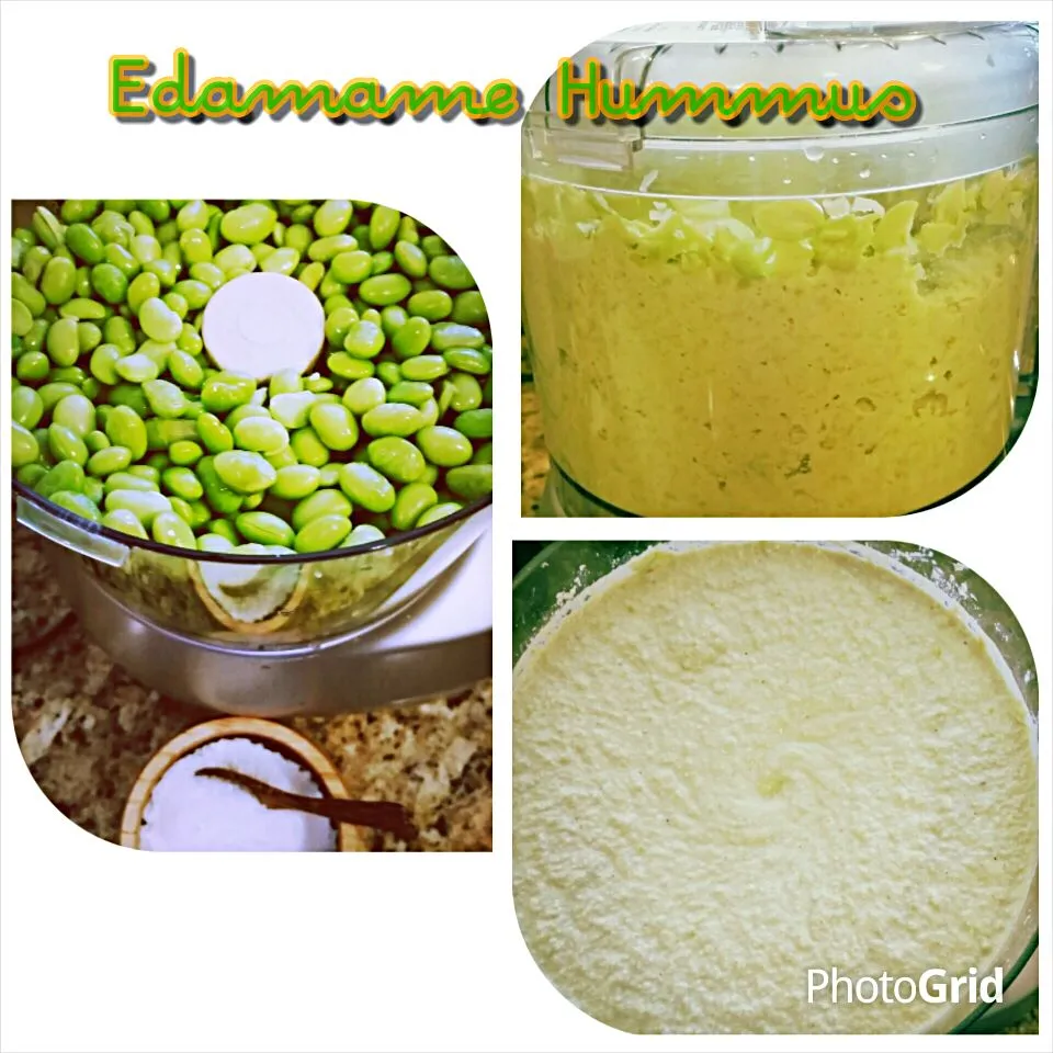 Edamame Hummus!!!  It's healthy, creamy and salty.|Jihollandさん