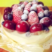 Snapdishの料理写真:Fruit cheesecake!|刘哲さん