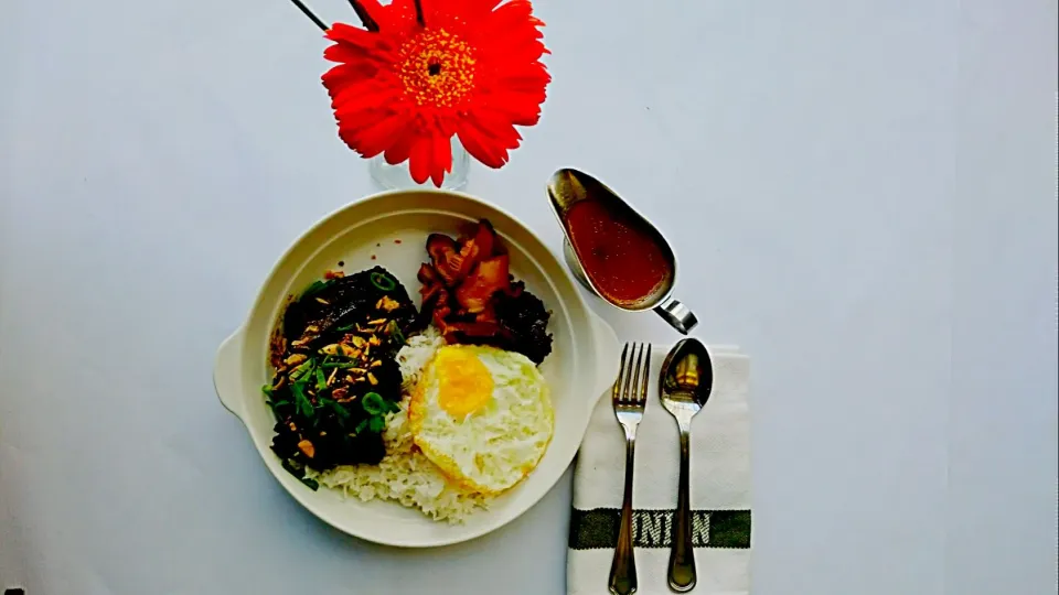 Porcini Crusted Short Ribs with Japanese Rice #Asian cuisine #Beef|Axel Narendra Satyanandaさん