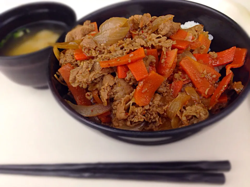 牛焼肉丼|キジさん