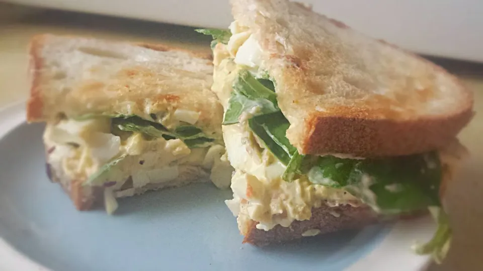 Egg Salad #Sandwich made with Sofregít's Herbaliscious Aioli|Carla Ramosさん