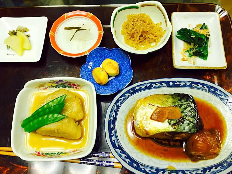 サバの味噌煮定食|Food is lifeさん