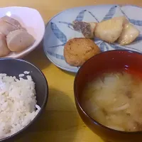 今日の夕食。茶色。|あきこ。さん