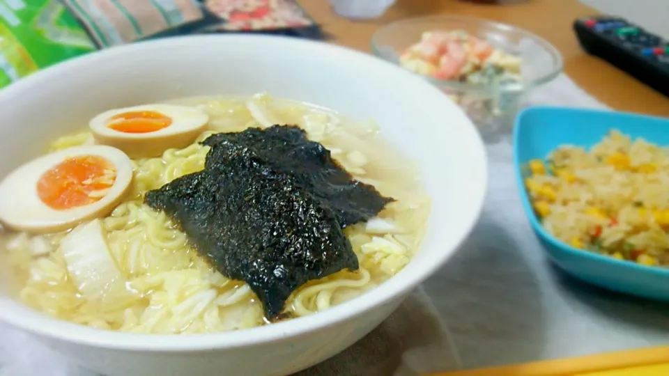 喜多方ラーメン(塩)|るみこさん