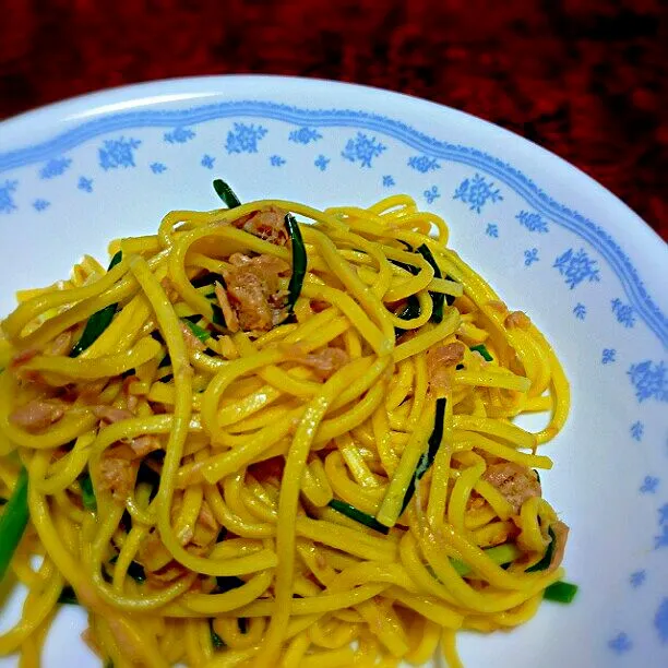 うっちん麺でソーメンチャンプルー|さえこさん