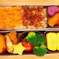 Snapdishの料理写真:今日のお弁当|まきりんさん