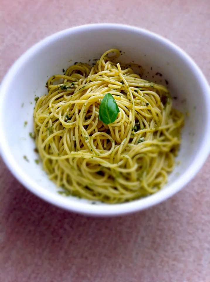 自家製バジルのパスタ|ふゆさん