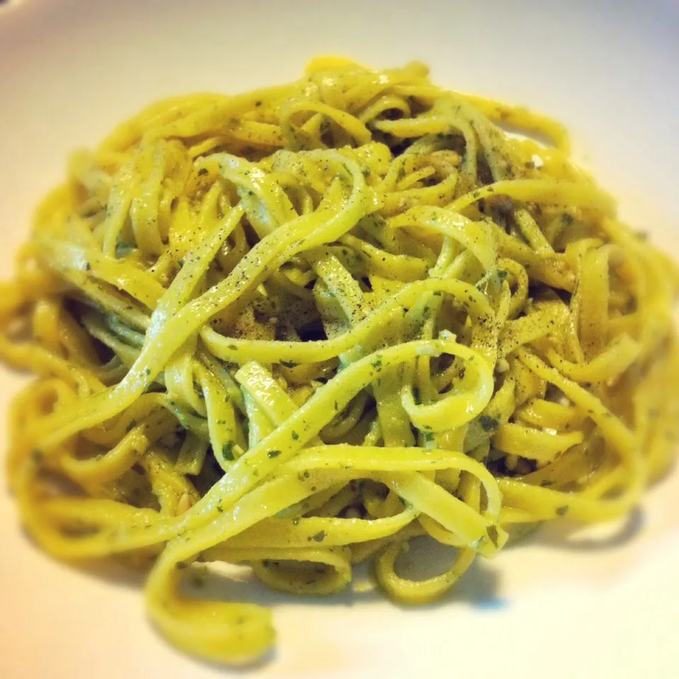 Pasta w basil pesto|Stefan Labuschagneさん