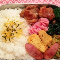 Snapdishの料理写真:高校生息子弁当|こしかさん